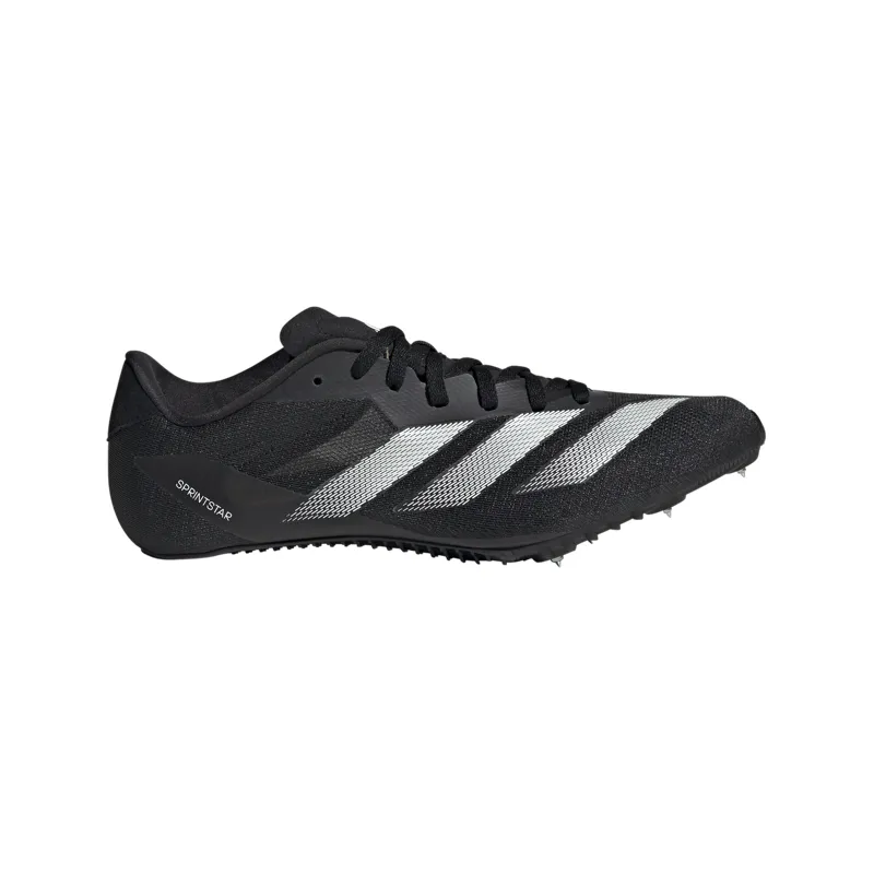 adidas Sprintstar Unisex Track Spike Core Black Zero Metalic Cloud White