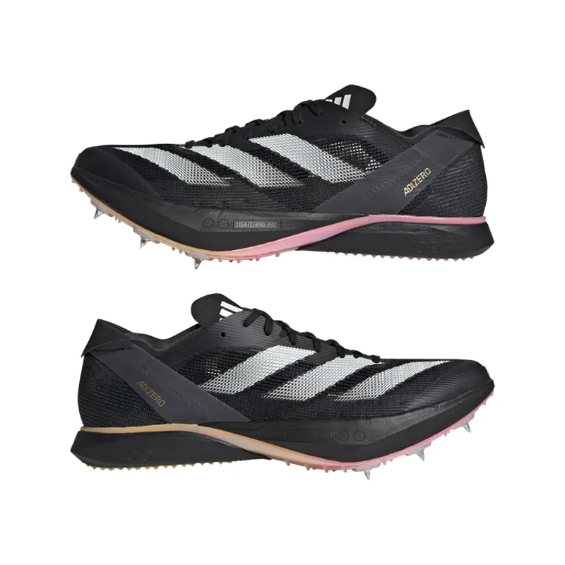 adidas ADIZERO AVANTI Unisex Track Spikes Core Black Zero Metalic Spark-8