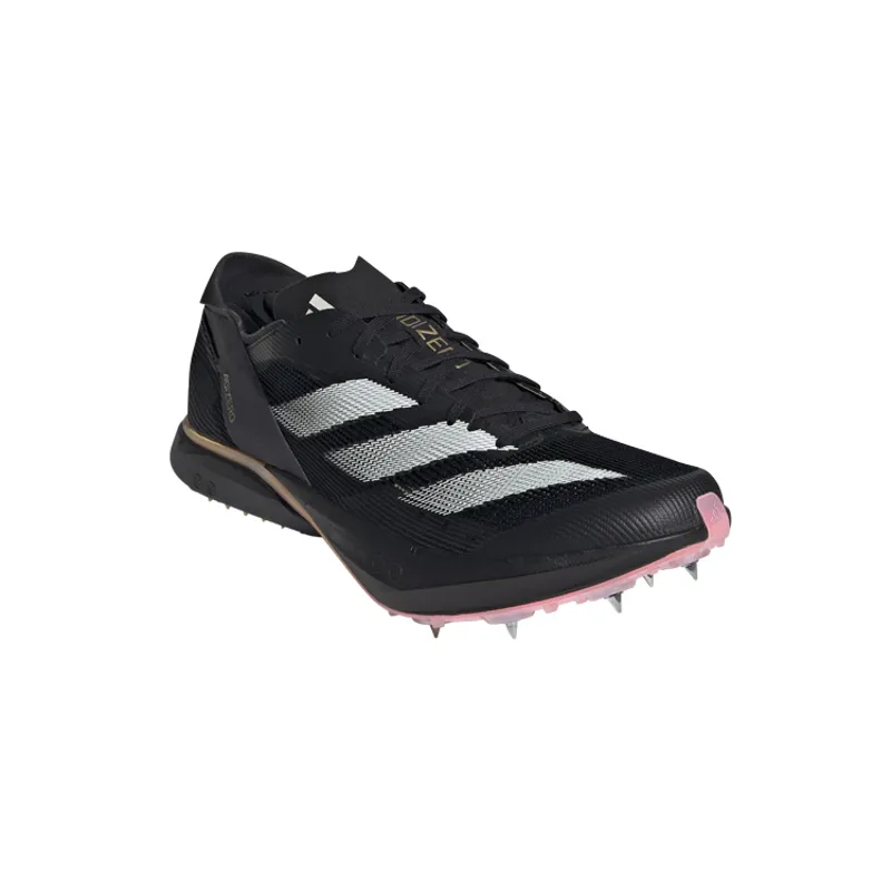 adidas ADIZERO AVANTI Unisex Track Spikes Core Black Zero Metalic Spark-4