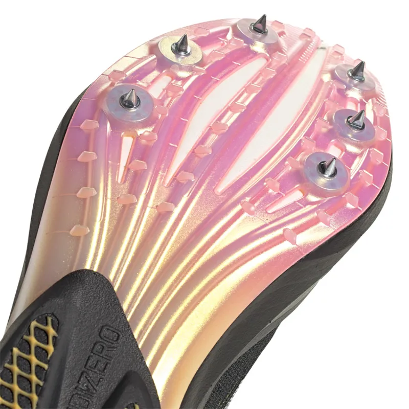adidas ADIZERO AVANTI Unisex Track Spikes Core Black Zero Metalic Spark-6
