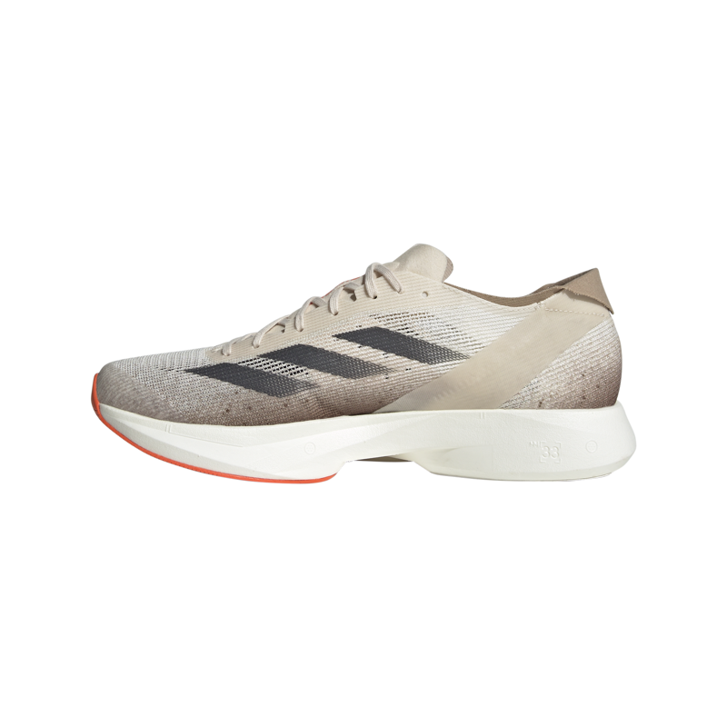 adidas Adizero Takumi Sen 10 Men's Carbon Race Day Shoes Chalk White Grey Strata Halo Ivory-2