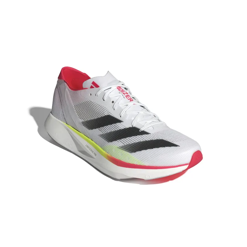 adidas Adizero Takumi Sen 10 Men's Carbon Race Day Shoes Ftwr White Core Black Lucid Red-1