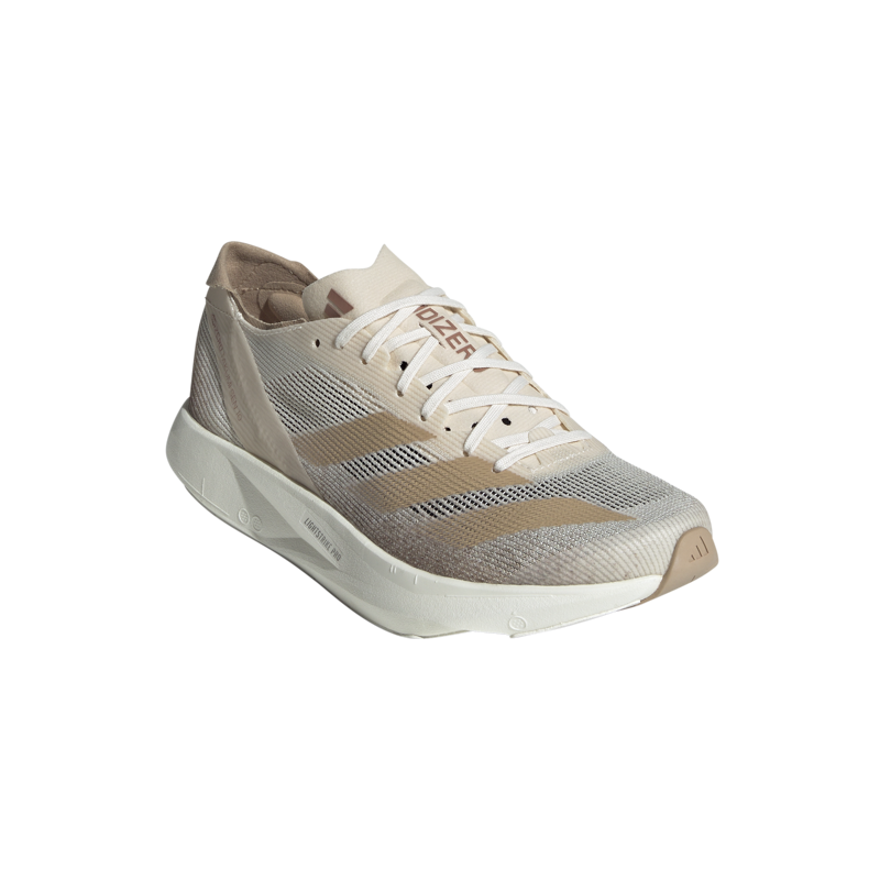 adidas Adizero Takumi Sen 10 Women's Carbon Race Day Shoe Chalk White Warm Sandstone Halo Ivory-1