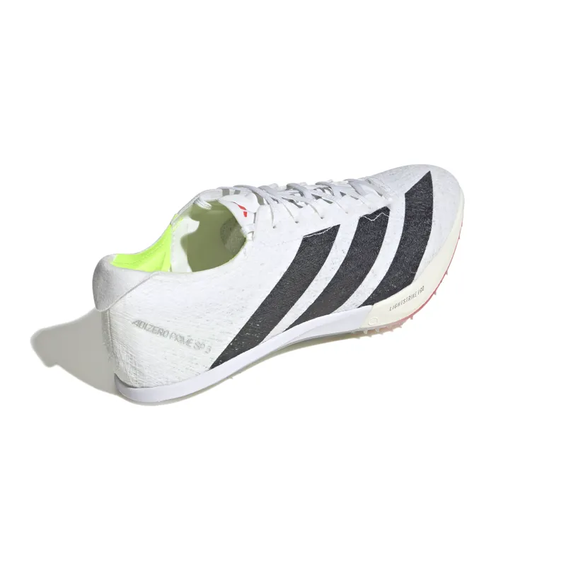 adidas Adizero Prime SP 3 Unisex Track Spikes Strung Cloud White Core Black Lucid Red-3