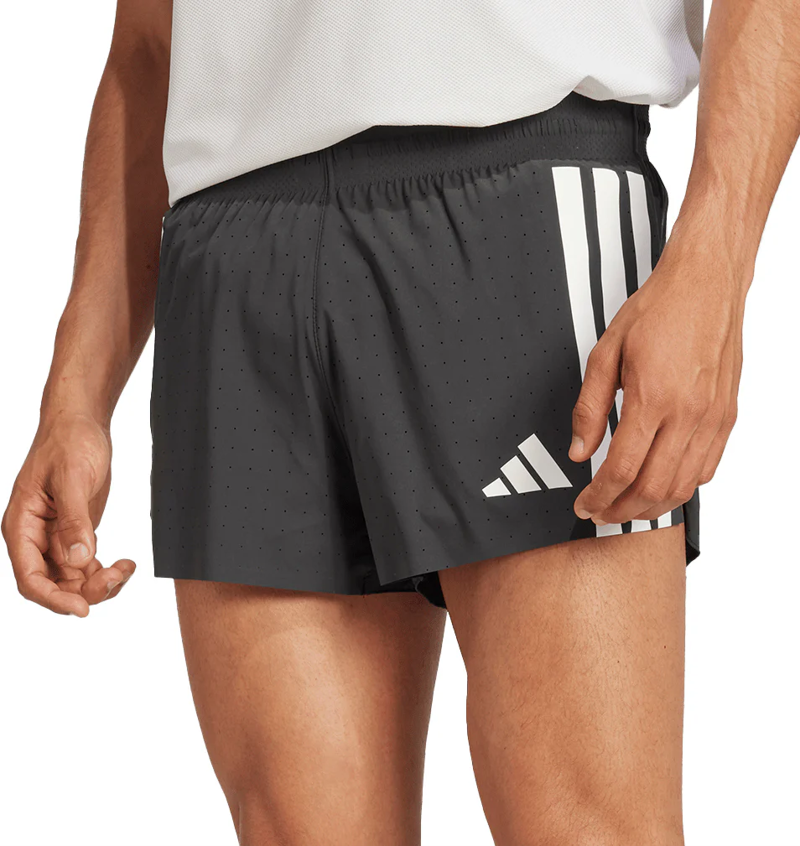 adidas ADIZERO Men's Split Short 3 inch Black