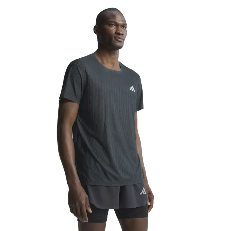 adidas ADI 365 Core Men's Short Sleeve Tee Black Grey Six-1