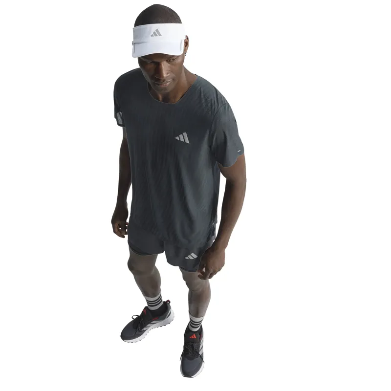 adidas ADI 365 Core Men's Short Sleeve Tee Black Grey Six-6