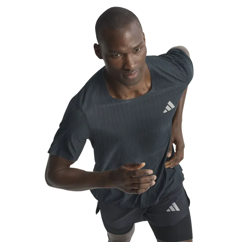 adidas ADI 365 Core Men's Short Sleeve Tee Black Grey Six-4