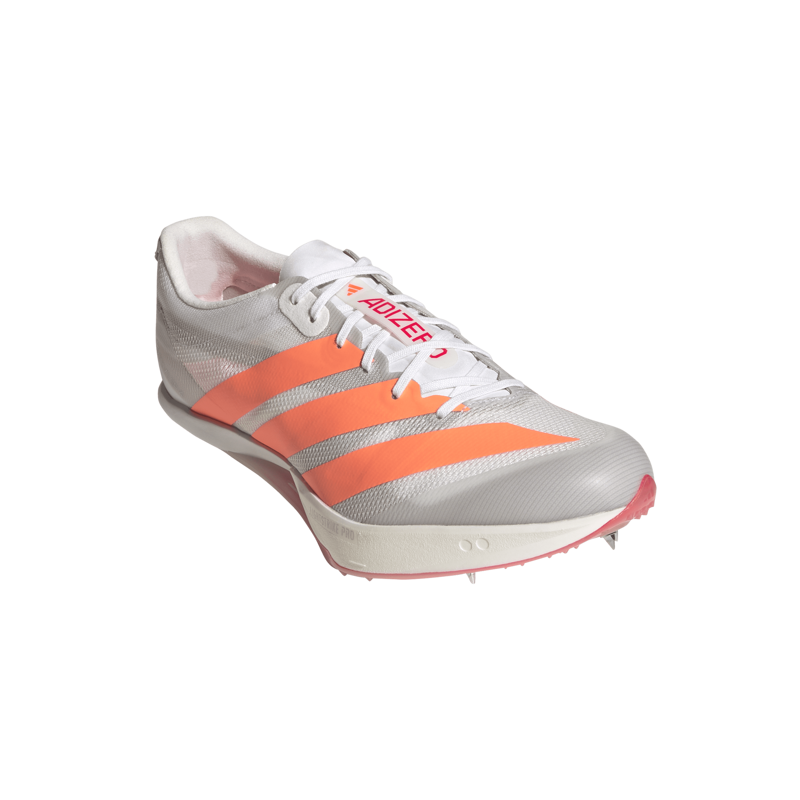 Adidas ADIZERO PRIME SP 4 Unisex Track Spikes - White Lucid Orange Lucid Red-1