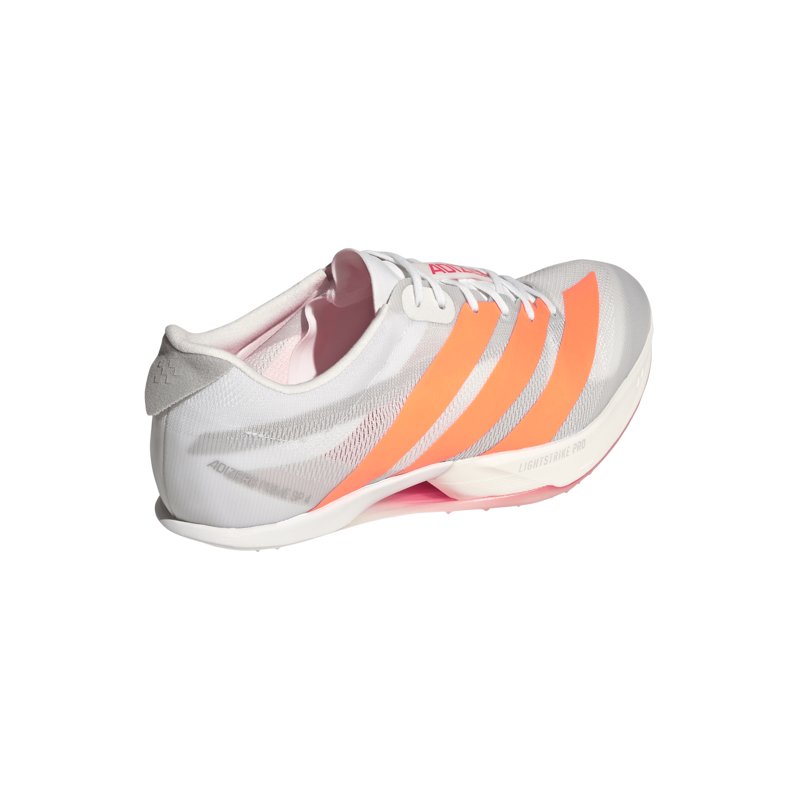 Adidas ADIZERO PRIME SP 4 Unisex Track Spikes - White Lucid Orange Lucid Red-2