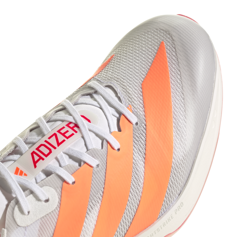 Adidas ADIZERO PRIME SP 4 Unisex Track Spikes - White Lucid Orange Lucid Red-8