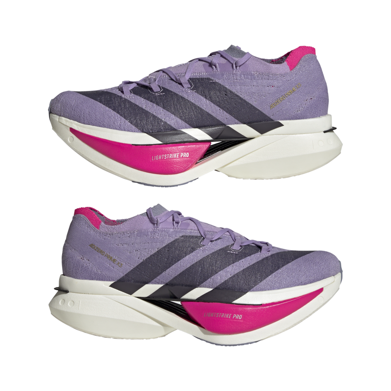 Adidas Adizero Prime X3 Unisex Carbon Running Shoe Strung Powder Plum Aurora Black Shock Pink-1