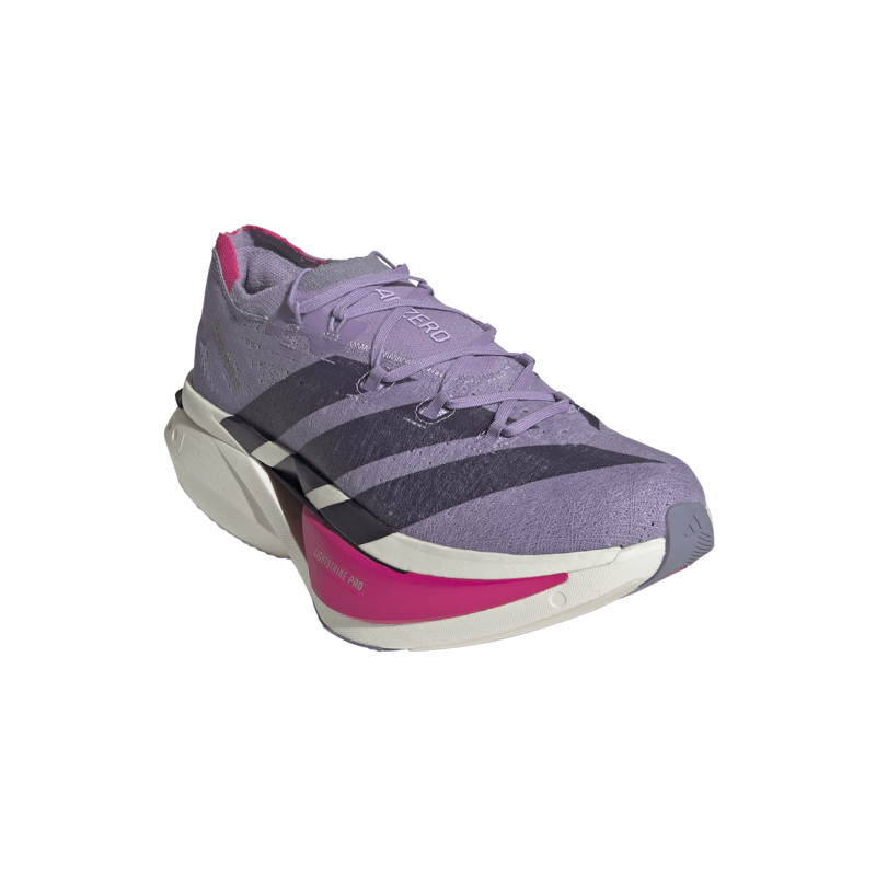 Adidas Adizero Prime X3 Unisex Carbon Running Shoe Strung Powder Plum Aurora Black Shock Pink-2