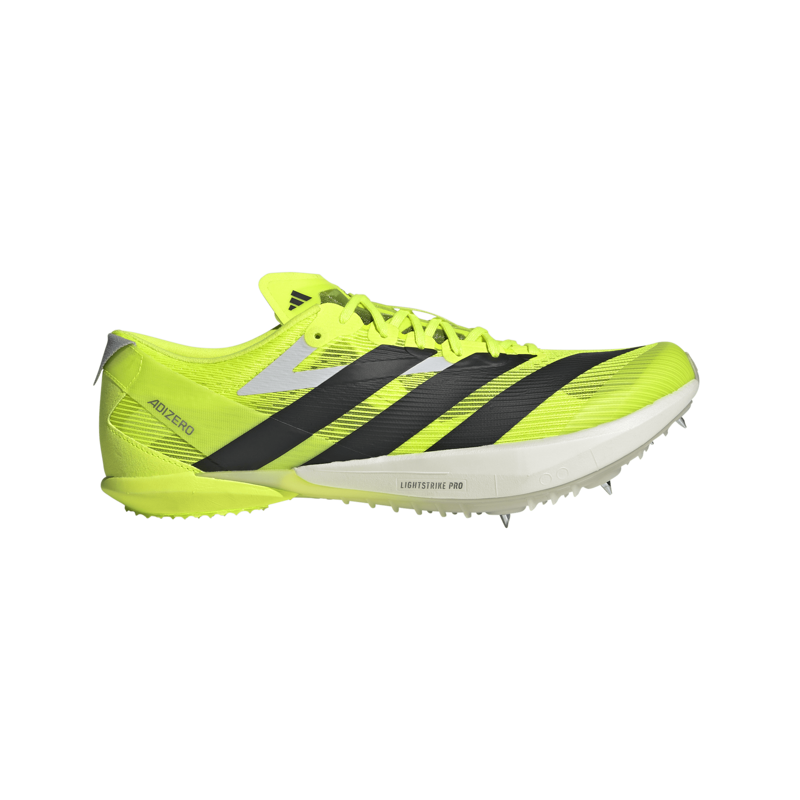 Adidas ADIZERO AMBITION Unisex Track Spikes - Lucid Lemon Core Black Halo Silver