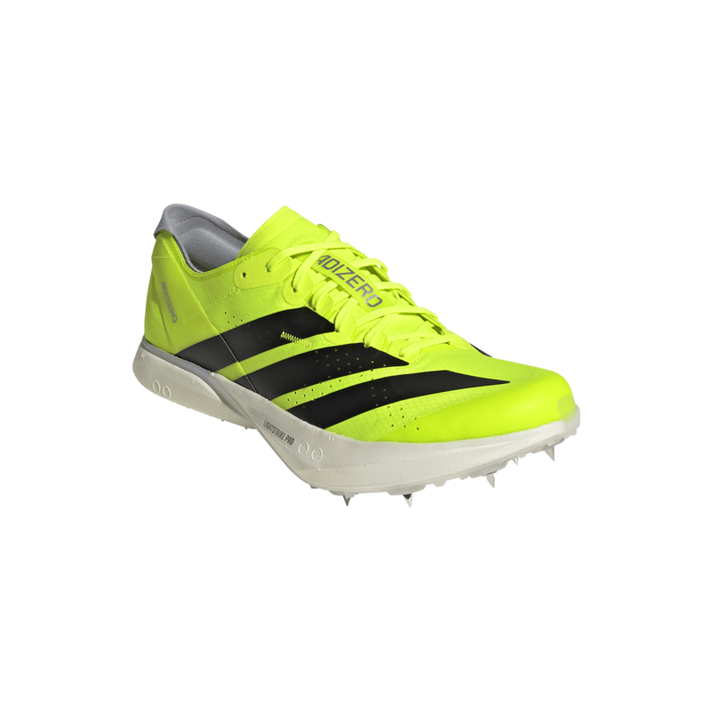 Adidas ADIZERO AVANTI Unisex Track Spikes - Lucid Lemon Core Black Halo Silver-1