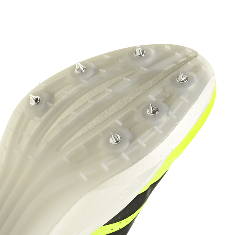 Adidas ADIZERO AVANTI Unisex Track Spikes - Lucid Lemon Core Black Halo Silver-7