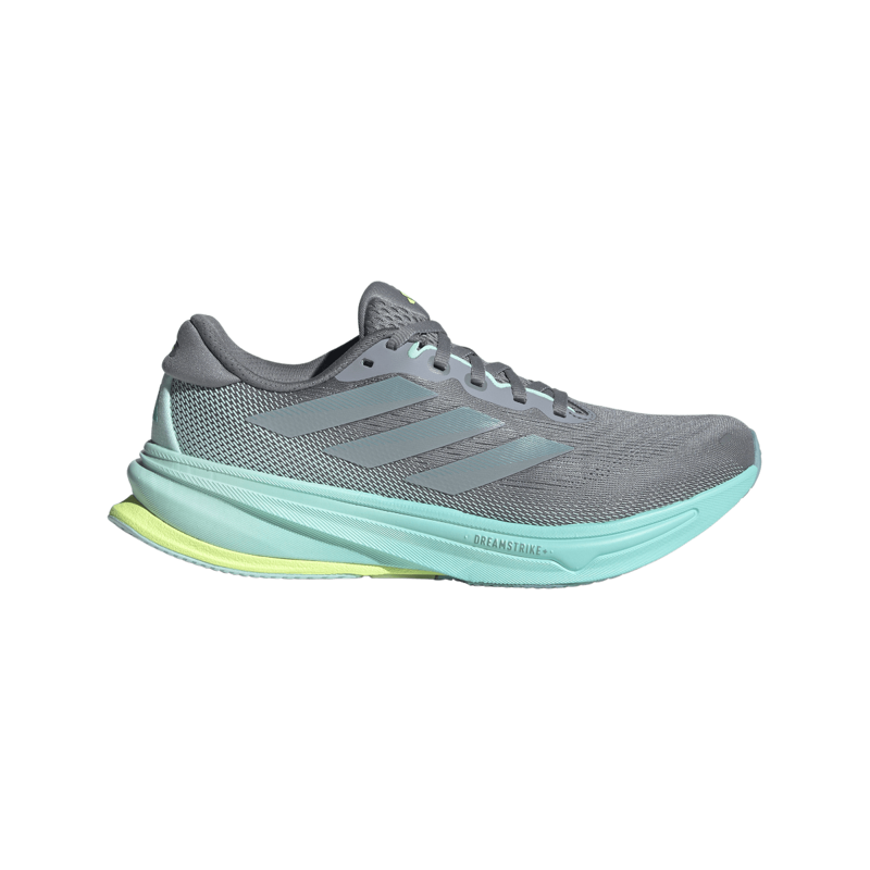 Adidas Supernova Rise 2 Women's Neutral Running Shoe Grey Magic Grey Met Flash Aqua