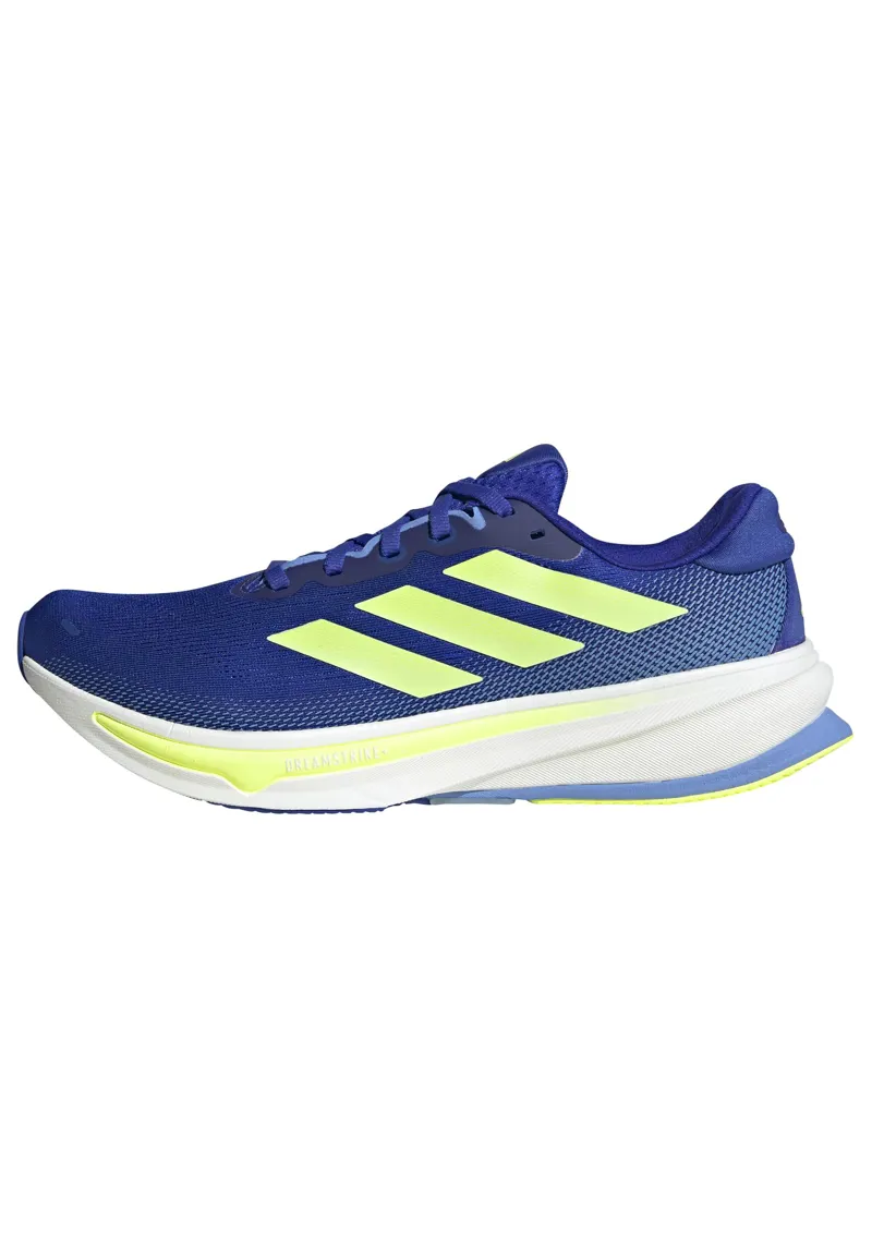 adidas Supernova Rise 2 Men's Neutral Running Shoe Lucid Blue Hi-Res Yellow Blue Fusion-2