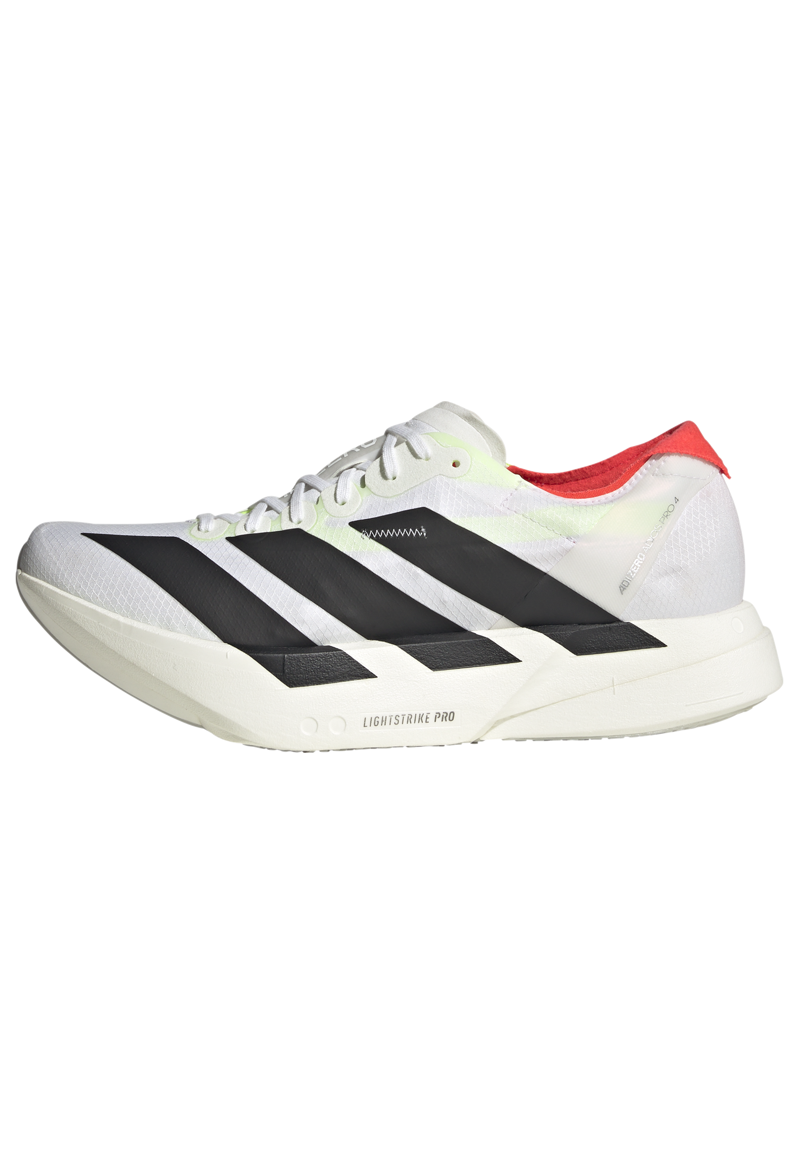 adidas Adizero Adios Pro 4 Men's Carbon Race Day Shoe Ftwr White Core Black Silver Met-9
