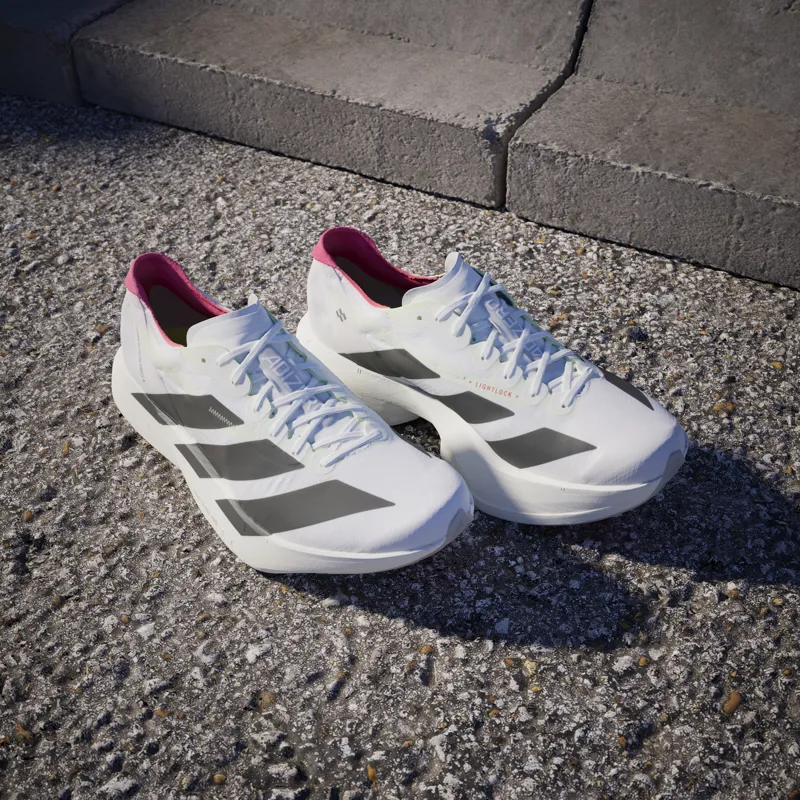 adidas Adizero Adios Pro 4 Women's Carbon Race Day Shoe Ftwr White Core Black Silver Met-12