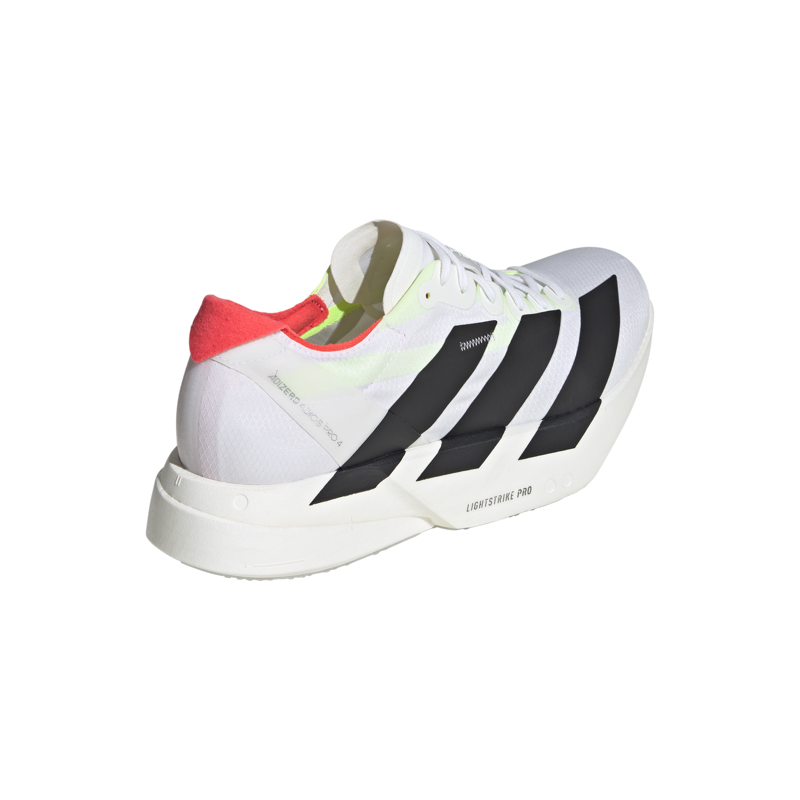 adidas Adizero Adios Pro 4 Women's Carbon Race Day Shoe Ftwr White Core Black Silver Met-5