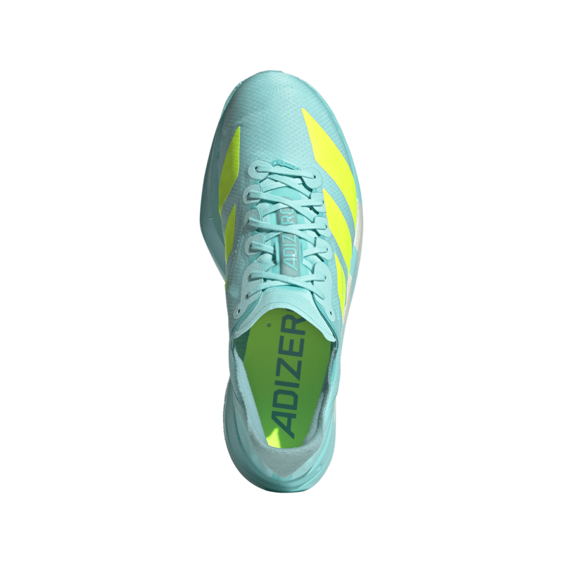adidas Adizero Adios Pro 4 Men's Carbon Race Day Shoe Flash Aqua Lucid Lemon Mint Ton-4