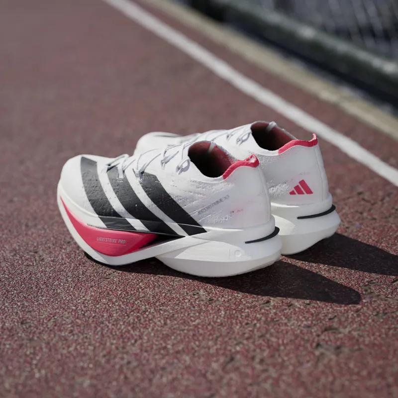 adidas Adizero Prime X3 Unisex Carbon Running Shoe Strung Ftwr White Core Black Lucid Red-12