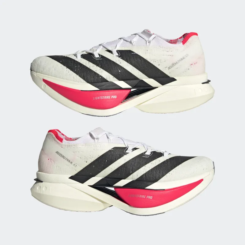 adidas Adizero Prime X3 Unisex Carbon Running Shoe Strung Ftwr White Core Black Lucid Red-4