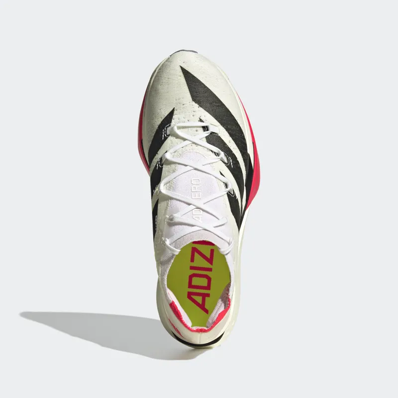 adidas Adizero Prime X3 Unisex Carbon Running Shoe Strung Ftwr White Core Black Lucid Red-5