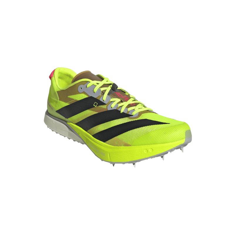 Adidas Adizero Avanti XC Unisex Spikes Lucid Lemon Black Red-2