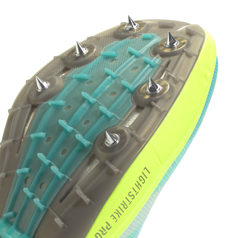 Adidas Adizero Avanti XC Unisex Spikes Flash Aqua Metalic Lucid Lemon-7