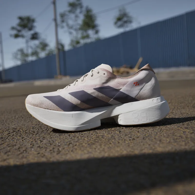 Adizero Adios Pro 4 Chalk White Grey Strata Semi Impact Orange-11