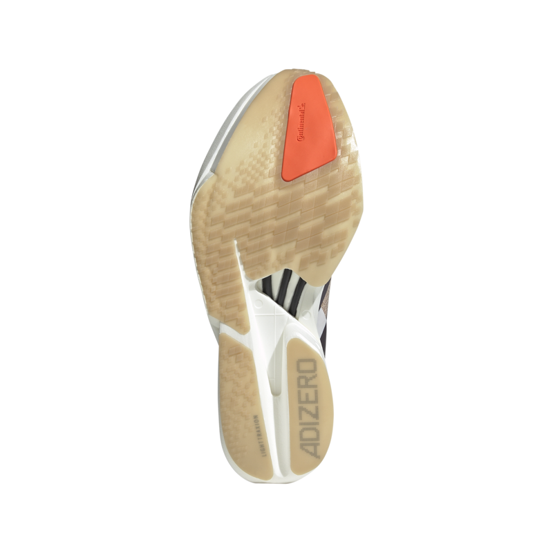 Adizero Adios Pro 4 Chalk White Grey Strata Semi Impact Orange-5