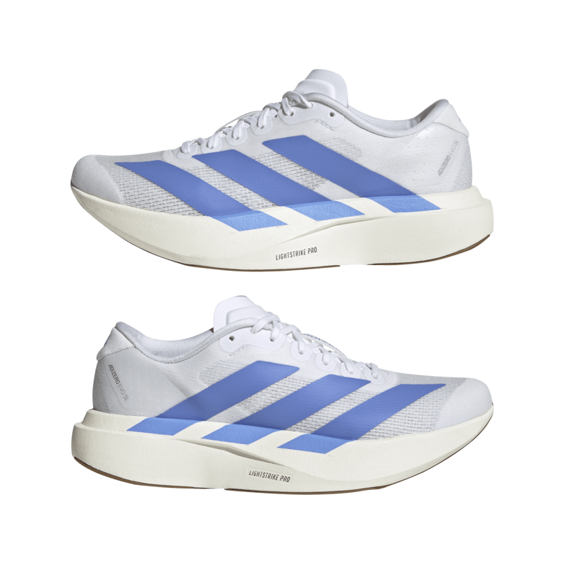 adidas Adizero Evo SL Women's Tempo Ruunning Shoe Ftwr White Blue Fusion Off White-6