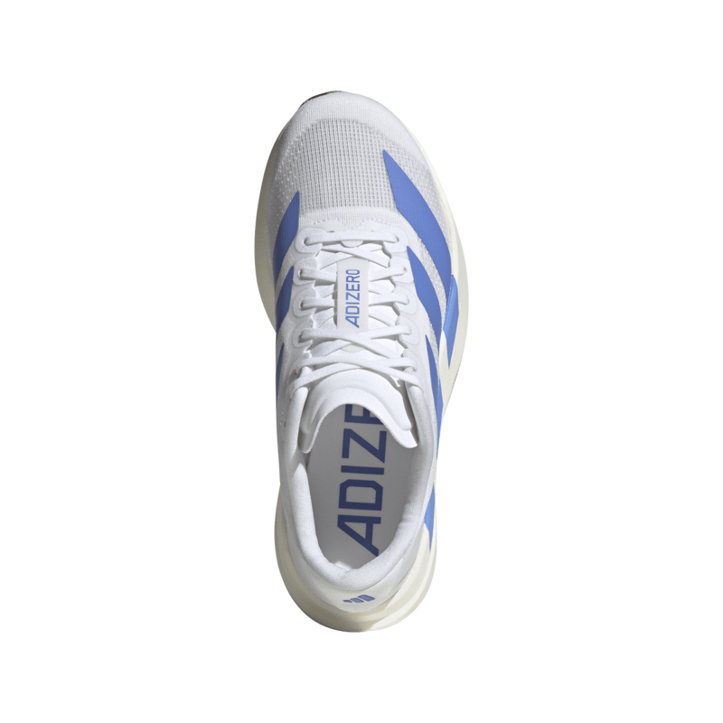 adidas Adizero Evo SL Women's Tempo Ruunning Shoe Ftwr White Blue Fusion Off White-4