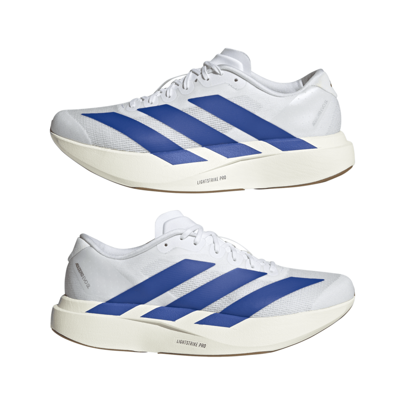 adidas Adizero Evo SL Men's Tempo Running Shoe Ftwr White Team Royal Blue Pure Ruby-4