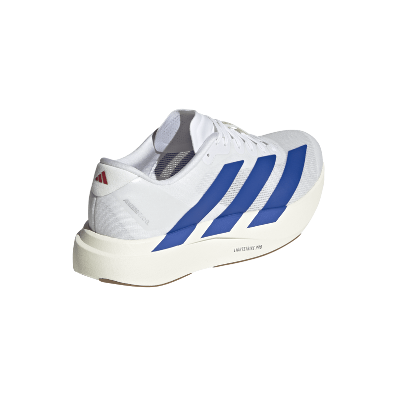 adidas Adizero Evo SL Men's Tempo Running Shoe Ftwr White Team Royal Blue Pure Ruby-3