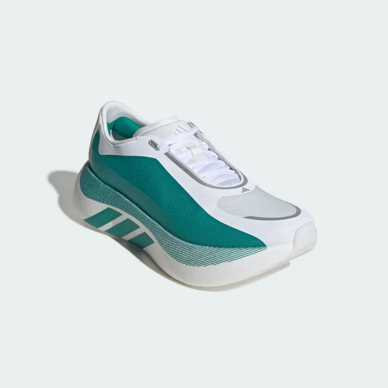 Adidas Hyperboost Edge Men's Running Shoes - White Equipment Green-3