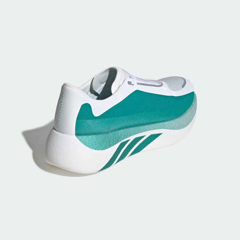Adidas Hyperboost Edge Men's Running Shoes - White Equipment Green-2
