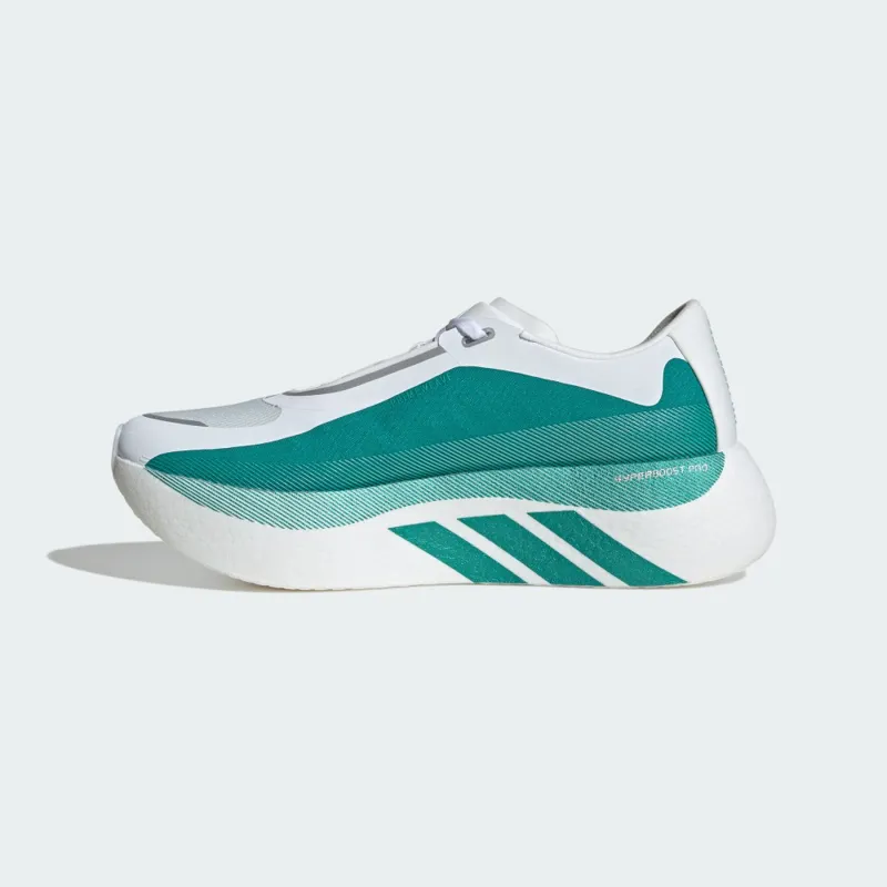 Adidas Hyperboost Edge Men's Running Shoes - White Equipment Green-1