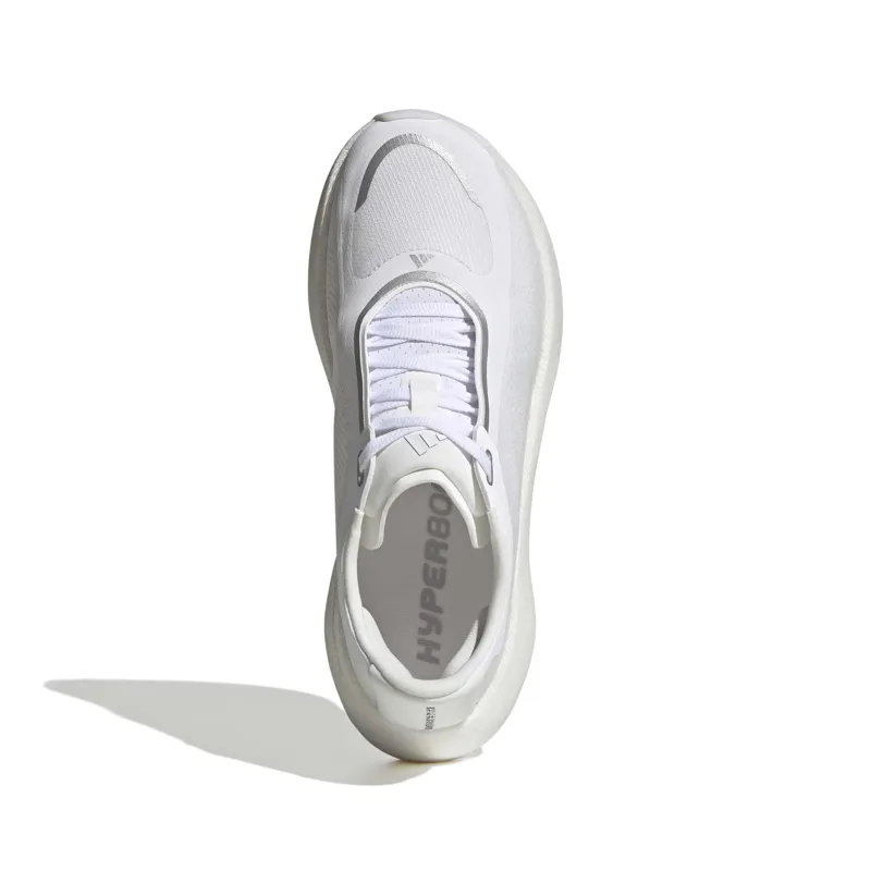 Adidas Hyperboost Edge Women's Running Shoes - White Silver-4