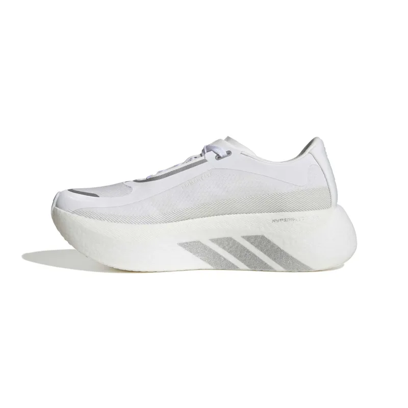 Adidas Hyperboost Edge Women's Running Shoes - White Silver-2