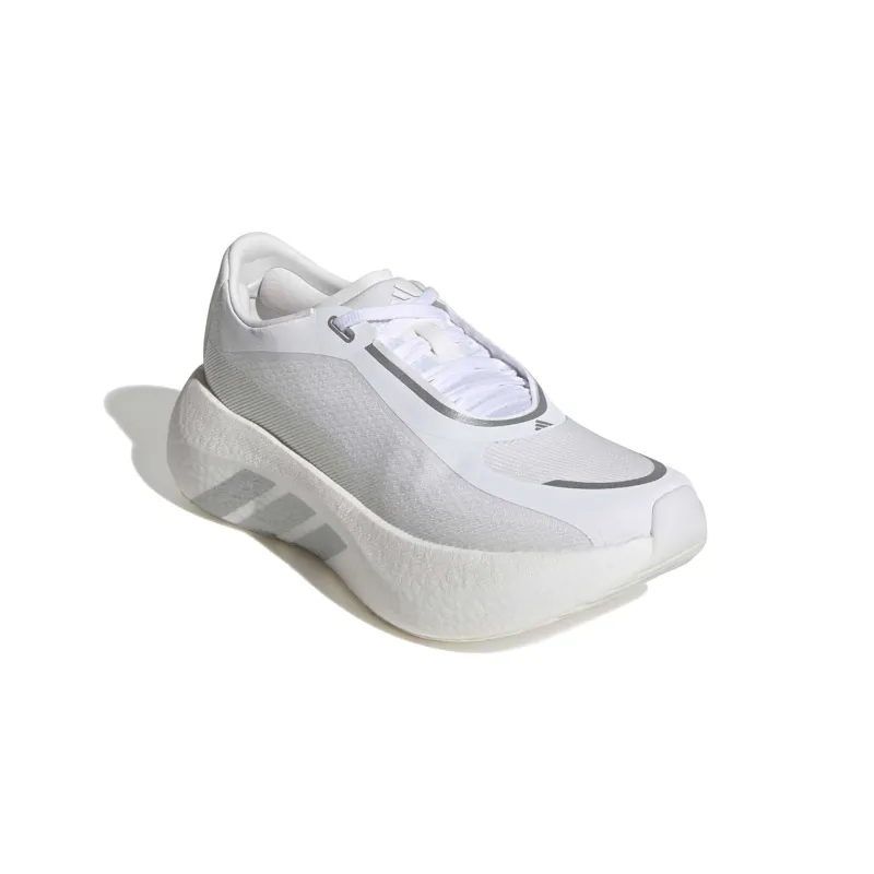 Adidas Hyperboost Edge Women's Running Shoes - White Silver-3