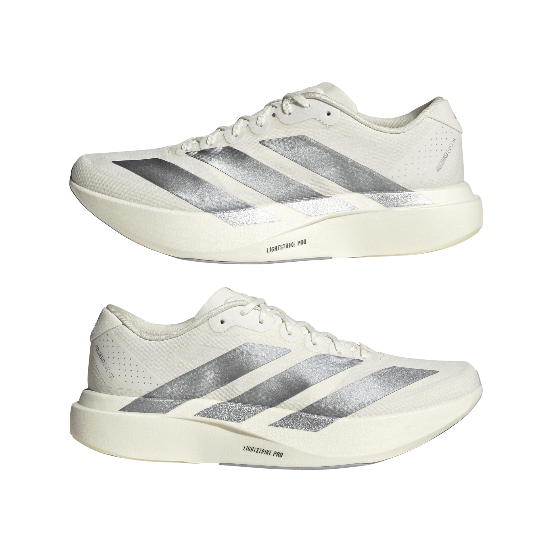 Adidas Adizero EVO SL Woven Men's Running Shoes - Core White Halo