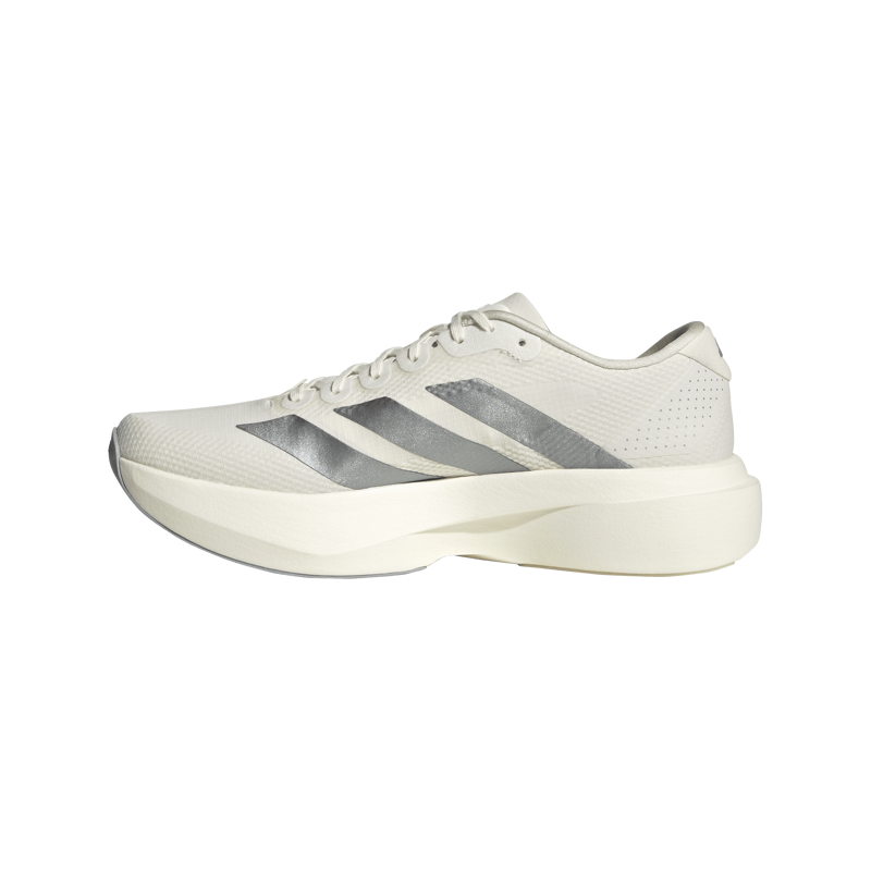 Adidas Adizero EVO SL Woven Men's Running Shoes - Core White Halo Silver-4