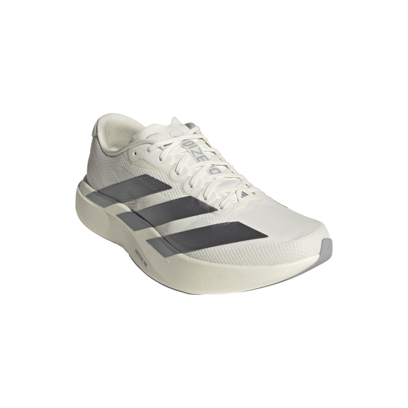 Adidas Adizero EVO SL Woven Men's Running Shoes - Core White Halo Silver-2