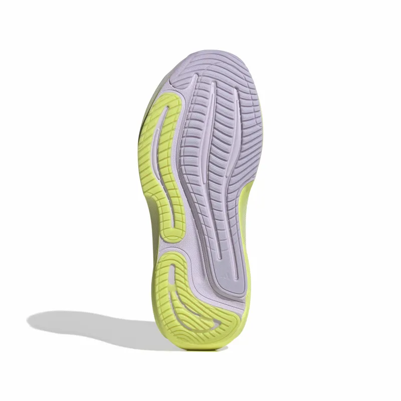 Adidas Supernova Rise 3 Women's Running Shoes - Crystal White Silver Purple Tint-6