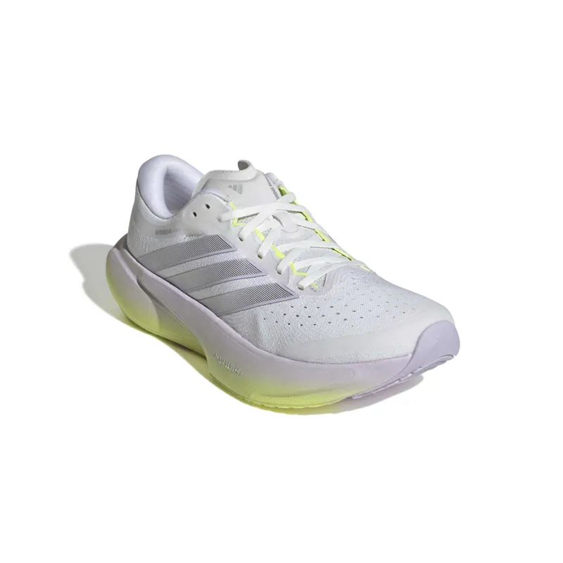Adidas Supernova Rise 3 Women's Running Shoes - Crystal White Silver Purple Tint-2
