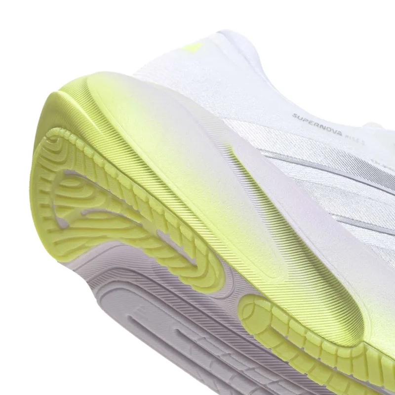 Adidas Supernova Rise 3 Women's Running Shoes - Crystal White Silver Purple Tint-7