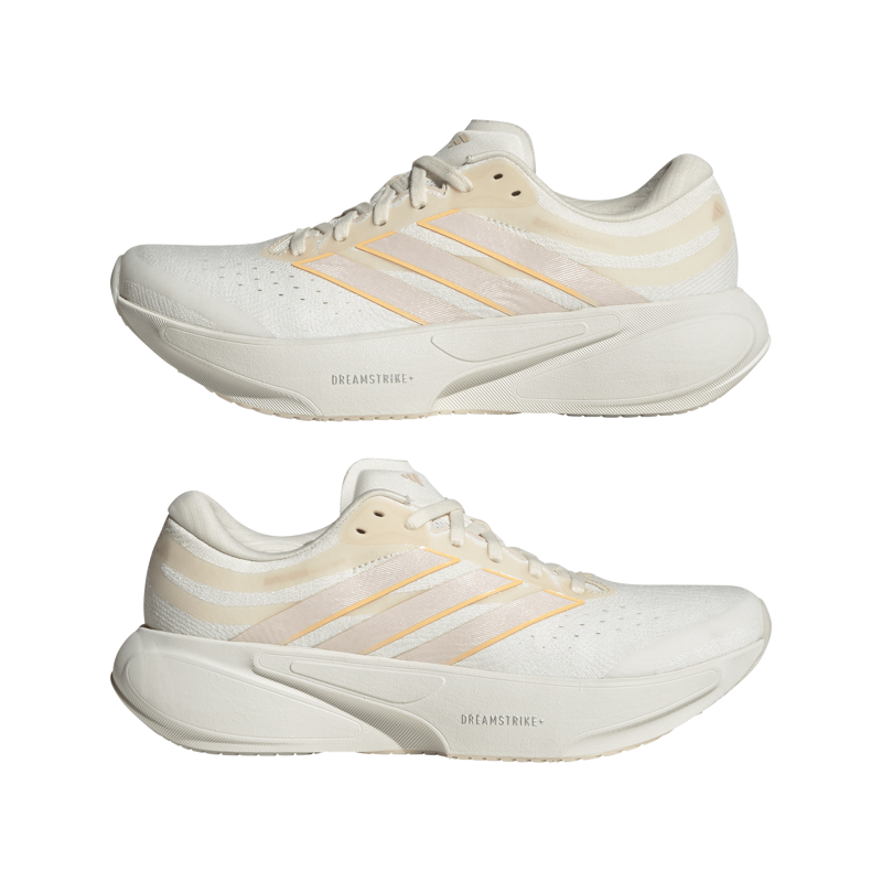 Adidas Supernoa Solution 3 Women's Supportive Running Shoes - Chalk White Acid Orange Wonder Quartz-5
